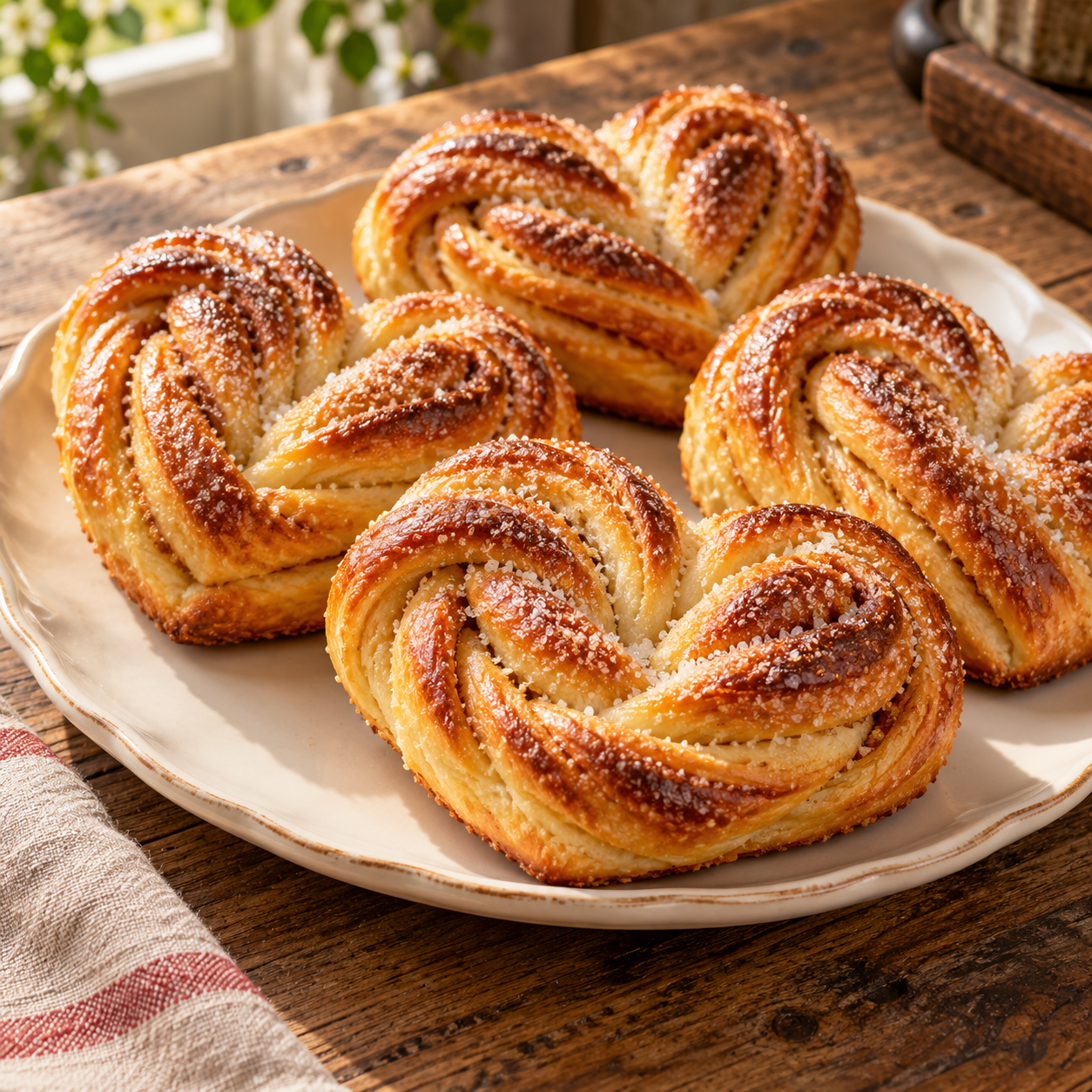 Плюшка с сахаром